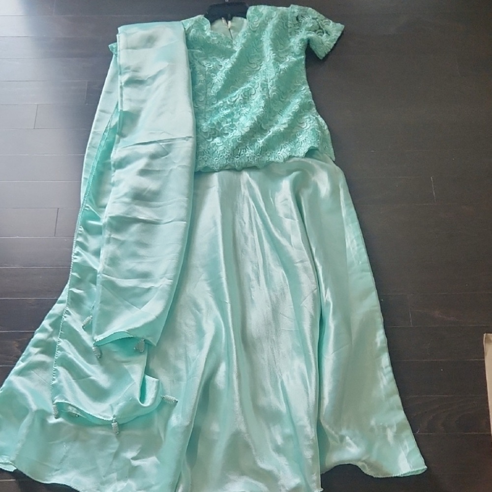 Mint Green Lehenga Choli